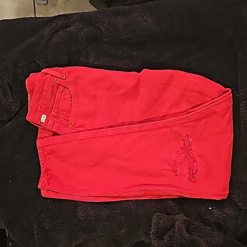 Red jeans - Picture 4 of 6